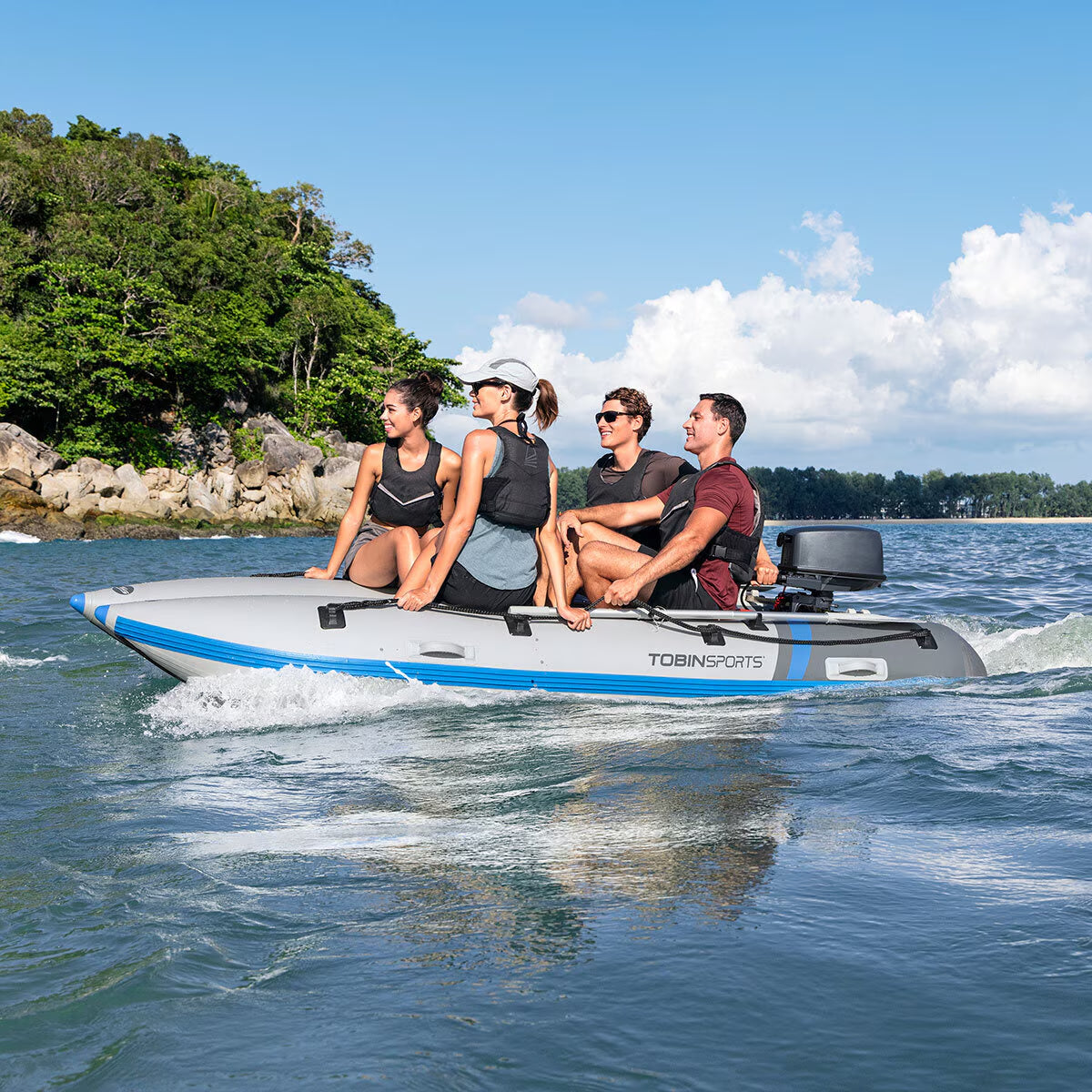 Grand Haven Elite Inflatable Sport Boat Set