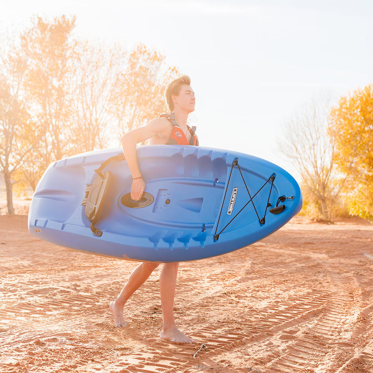 Hydros 8Ft 5" (256 Cm) 1 Person Sit on Kayak with Paddle