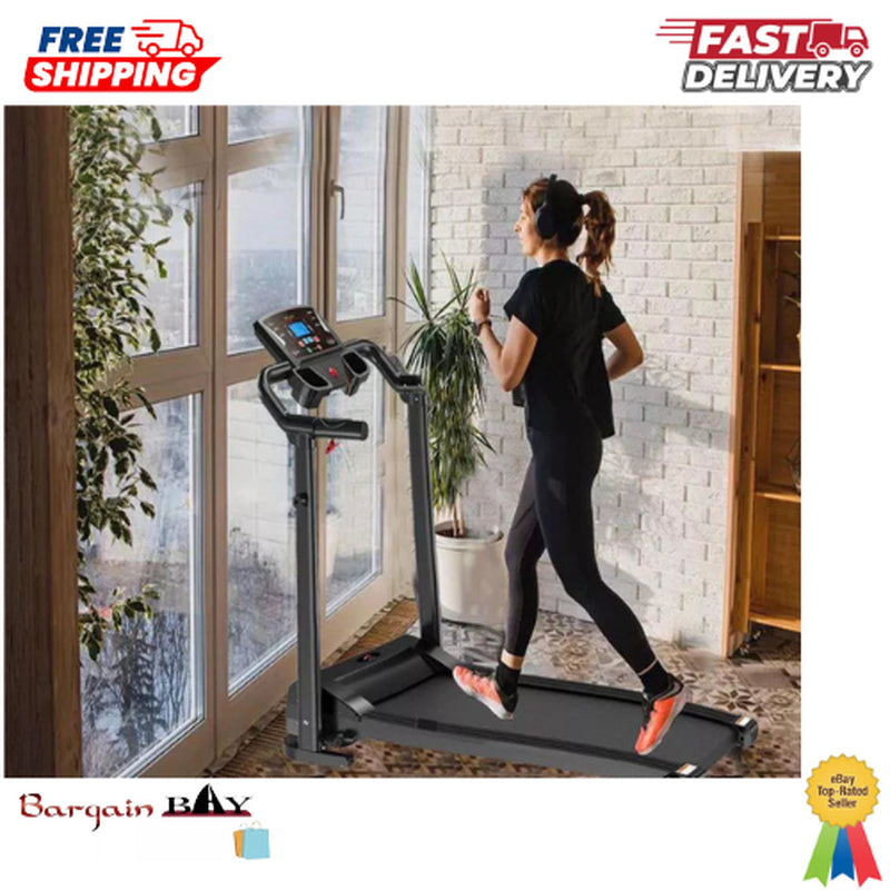 Treadmill Running Jogging Machine Electric Motorized Folding Fitness Home Gym UK