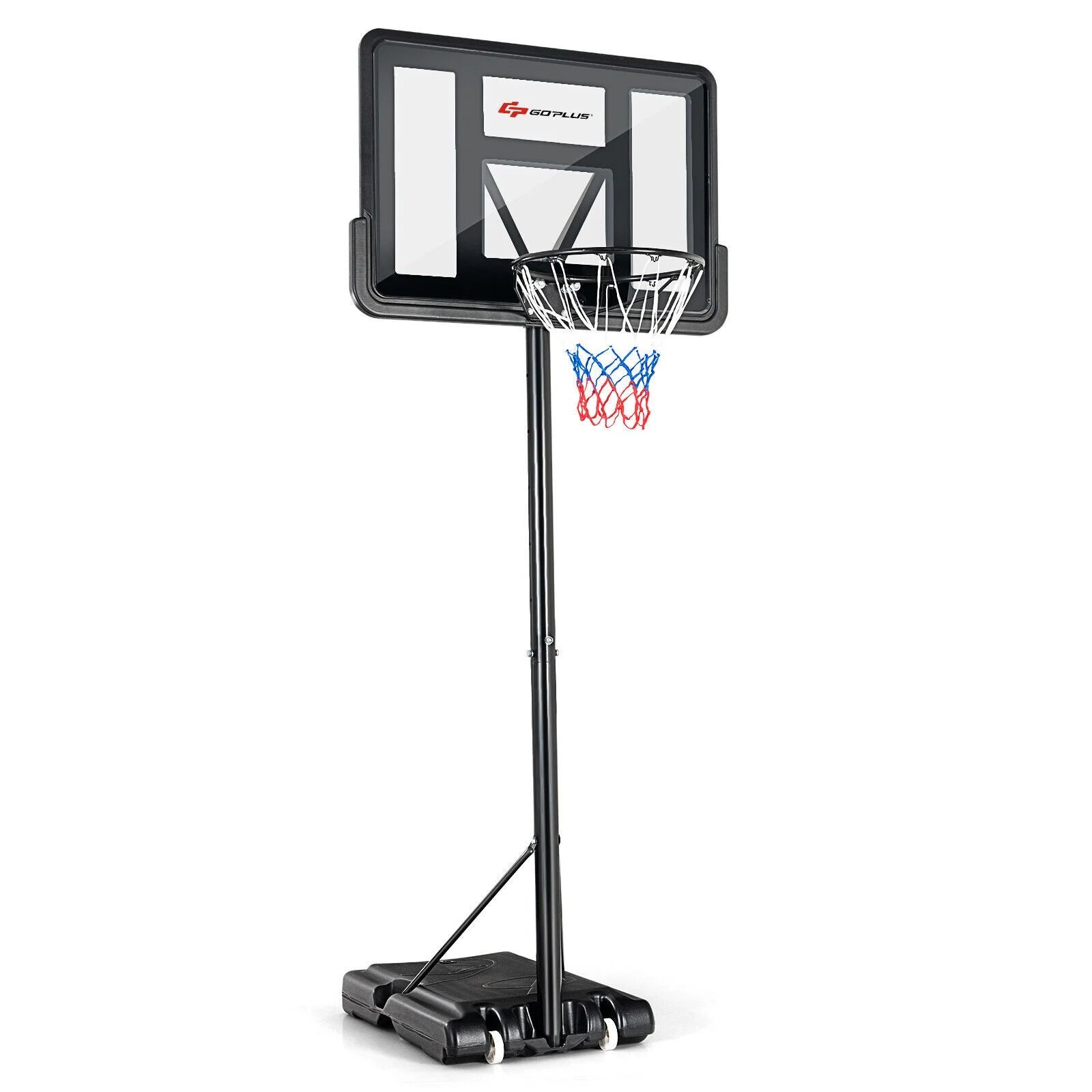 Portable Basketball Hoop with 1.35-3.05M Adjustable Height