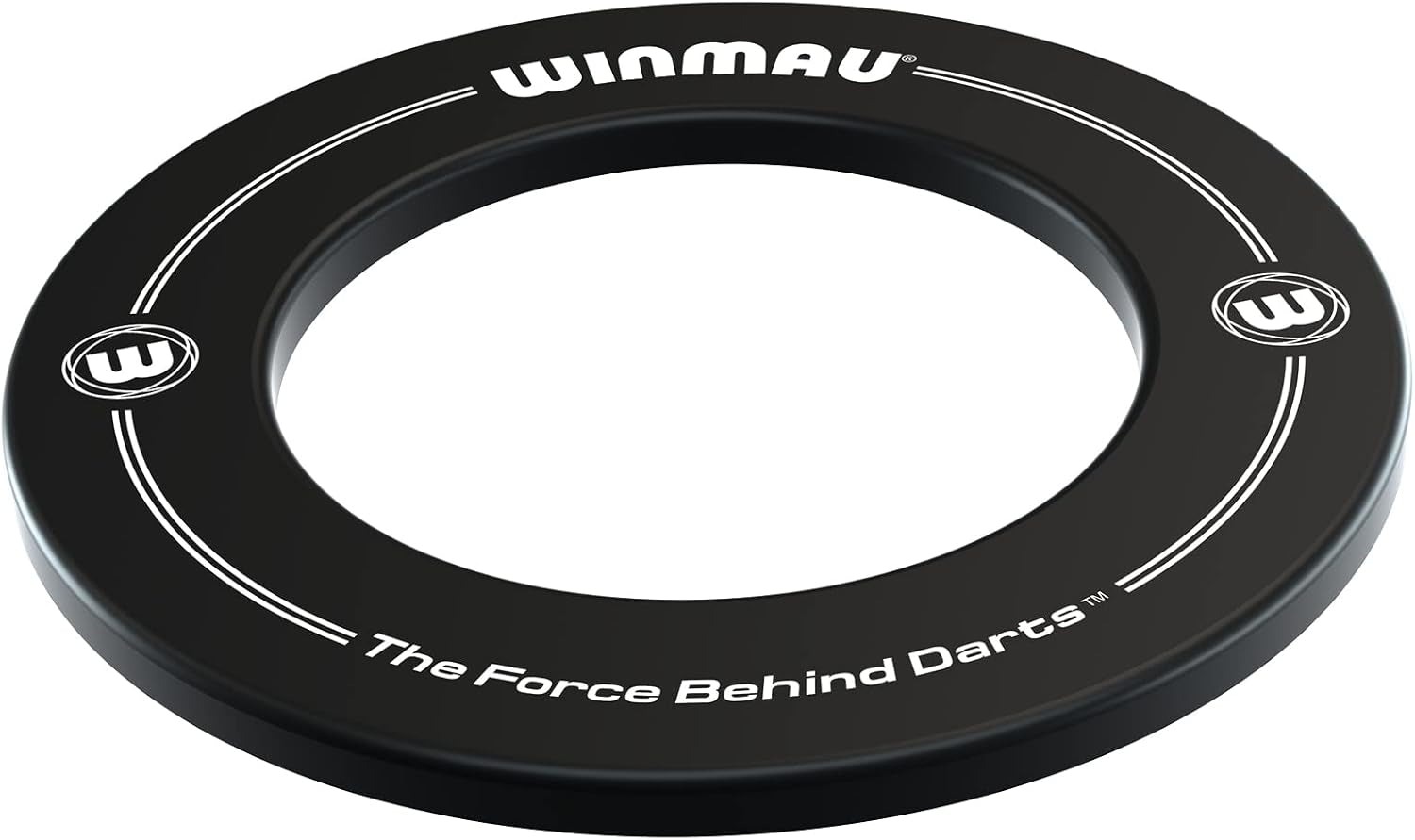 Printed Dart Board Surround Ring – Durable Backboard Wall Protector for Dartboards - Available in White, Black, Red & Blue - Professional Darts Accessories