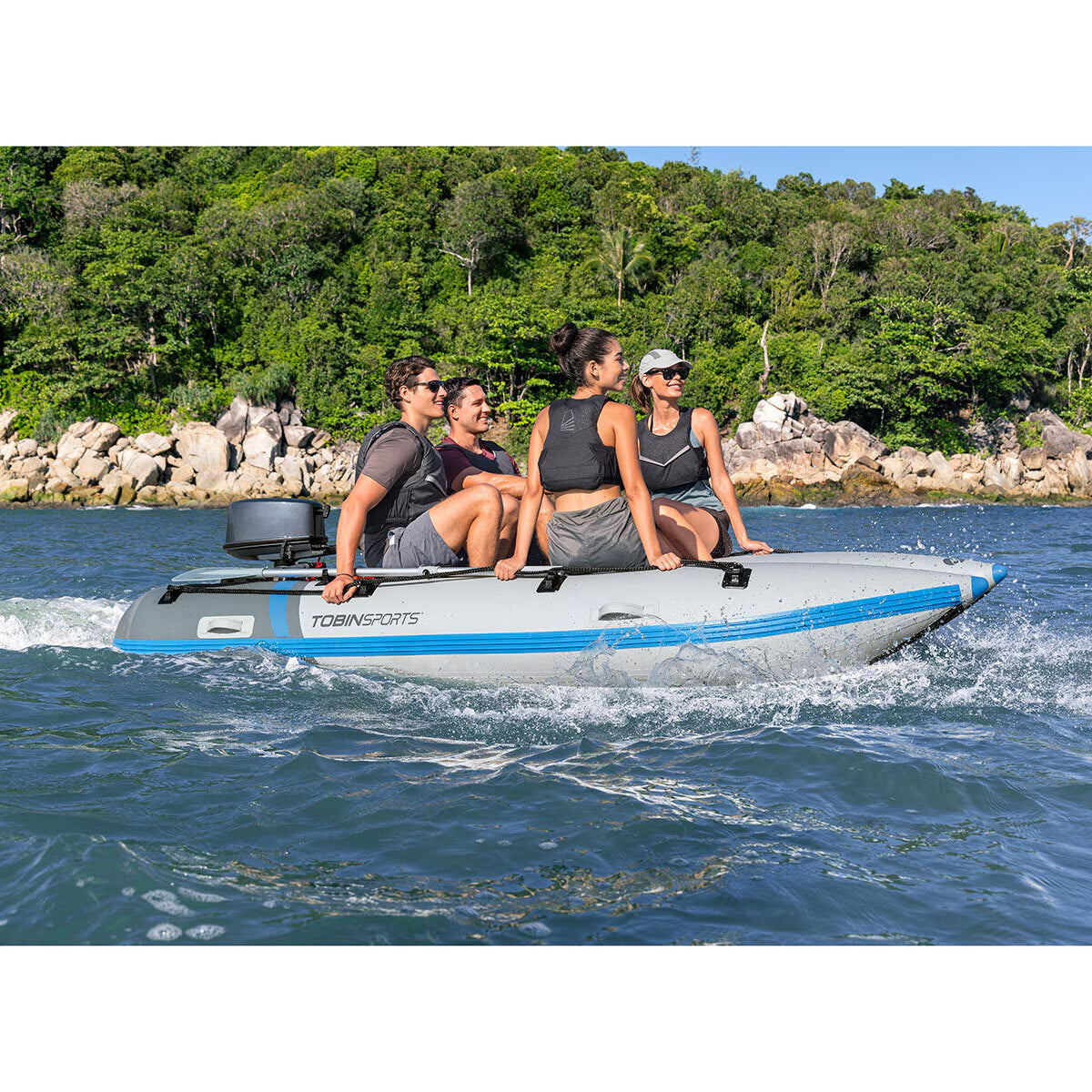 Grand Haven Elite Inflatable Sport Boat Set