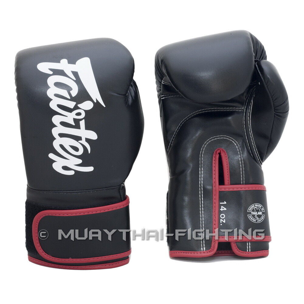 Fairtex Gloves Muay Thai Boxing MMA K1 BGV11 BGV14 BGV25 Size 8 10 12 14 16Oz