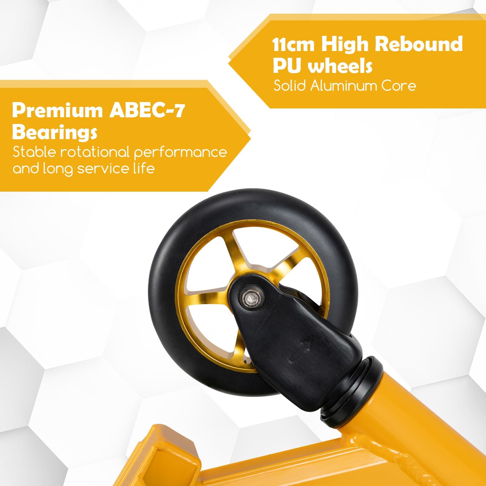 Stunt Scooter Pro Trick Scooter with 2 PU Wheels for Kids