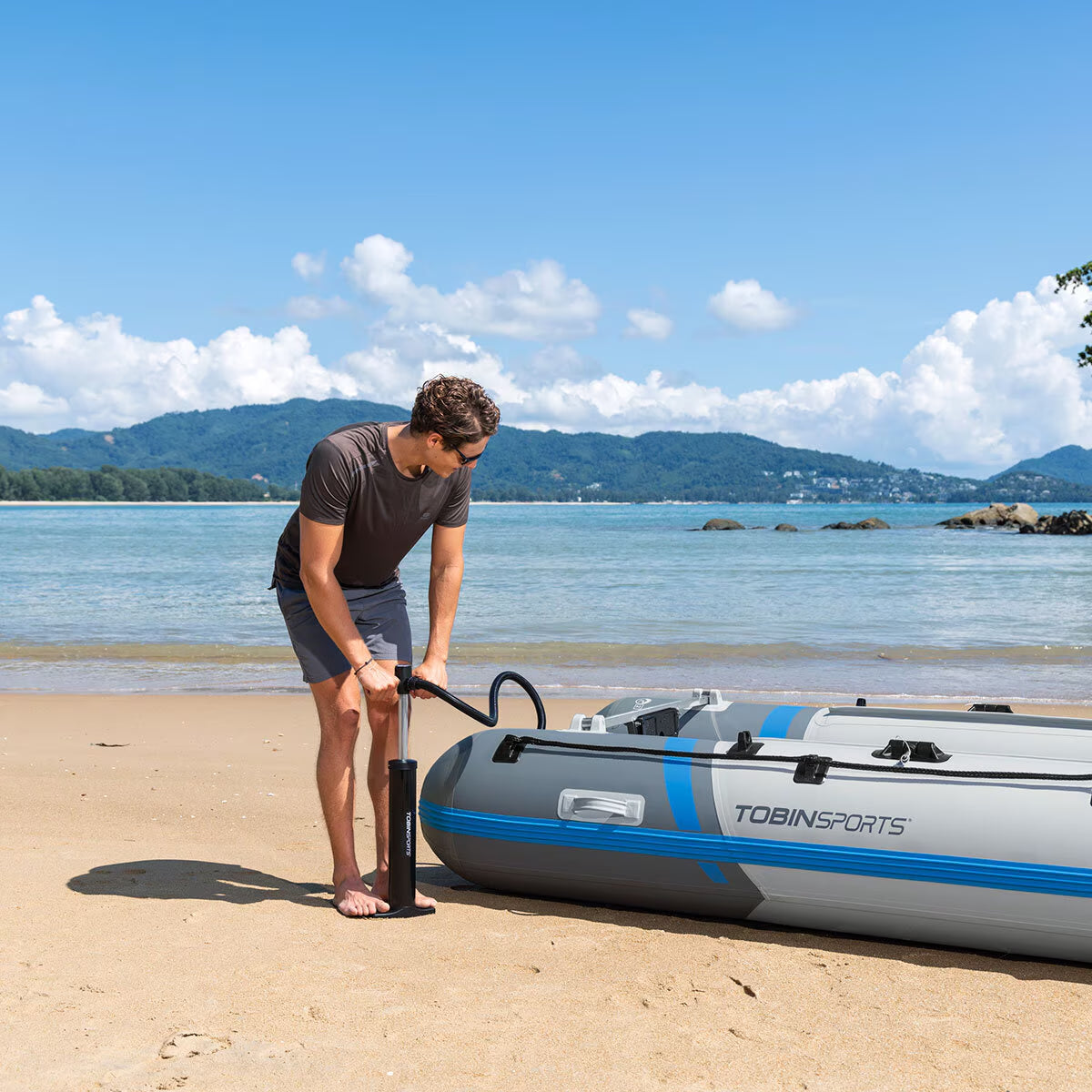 Grand Haven Elite Inflatable Sport Boat Set