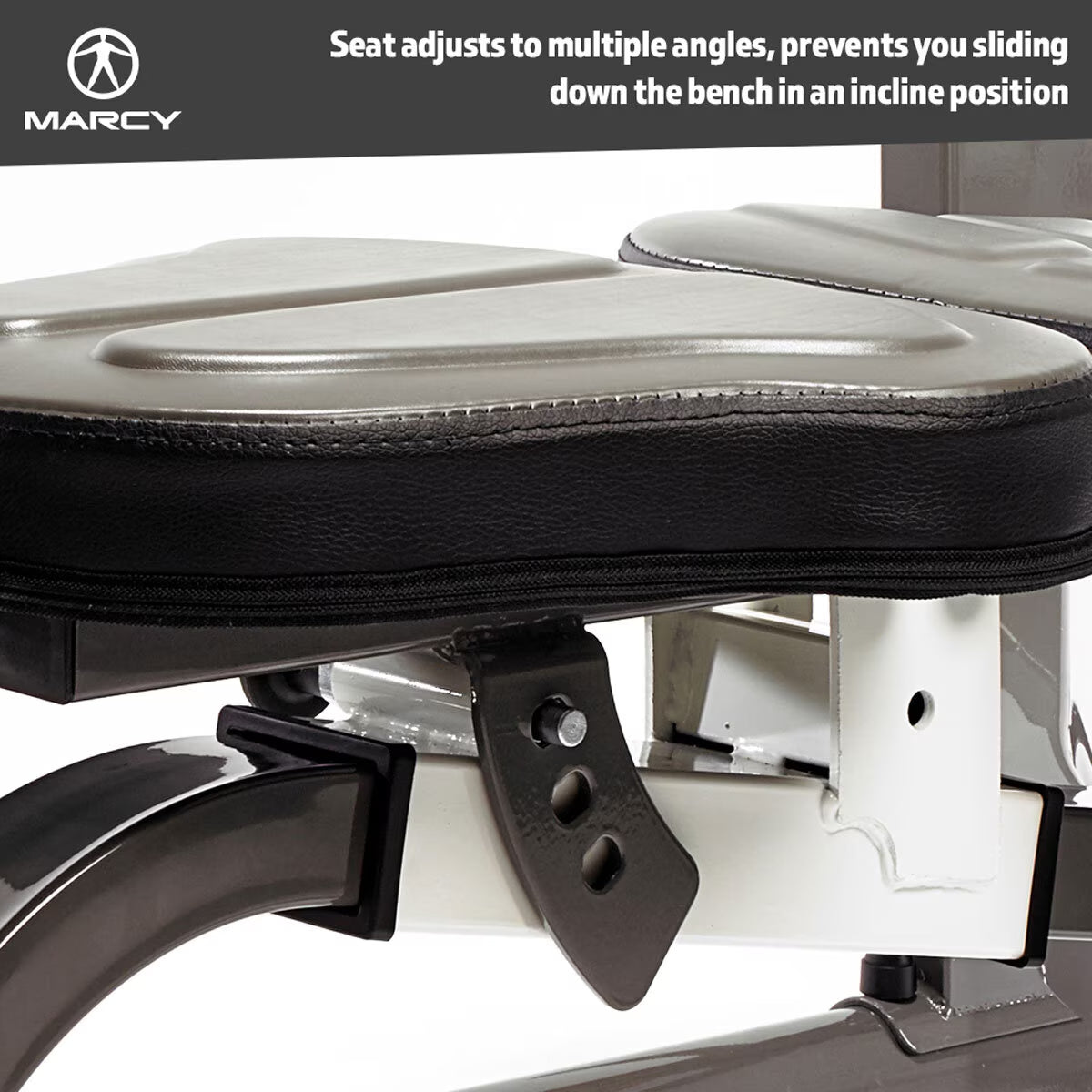 MWB-70205 Folding Olympic Barbell Bench with Rear Squat Rack