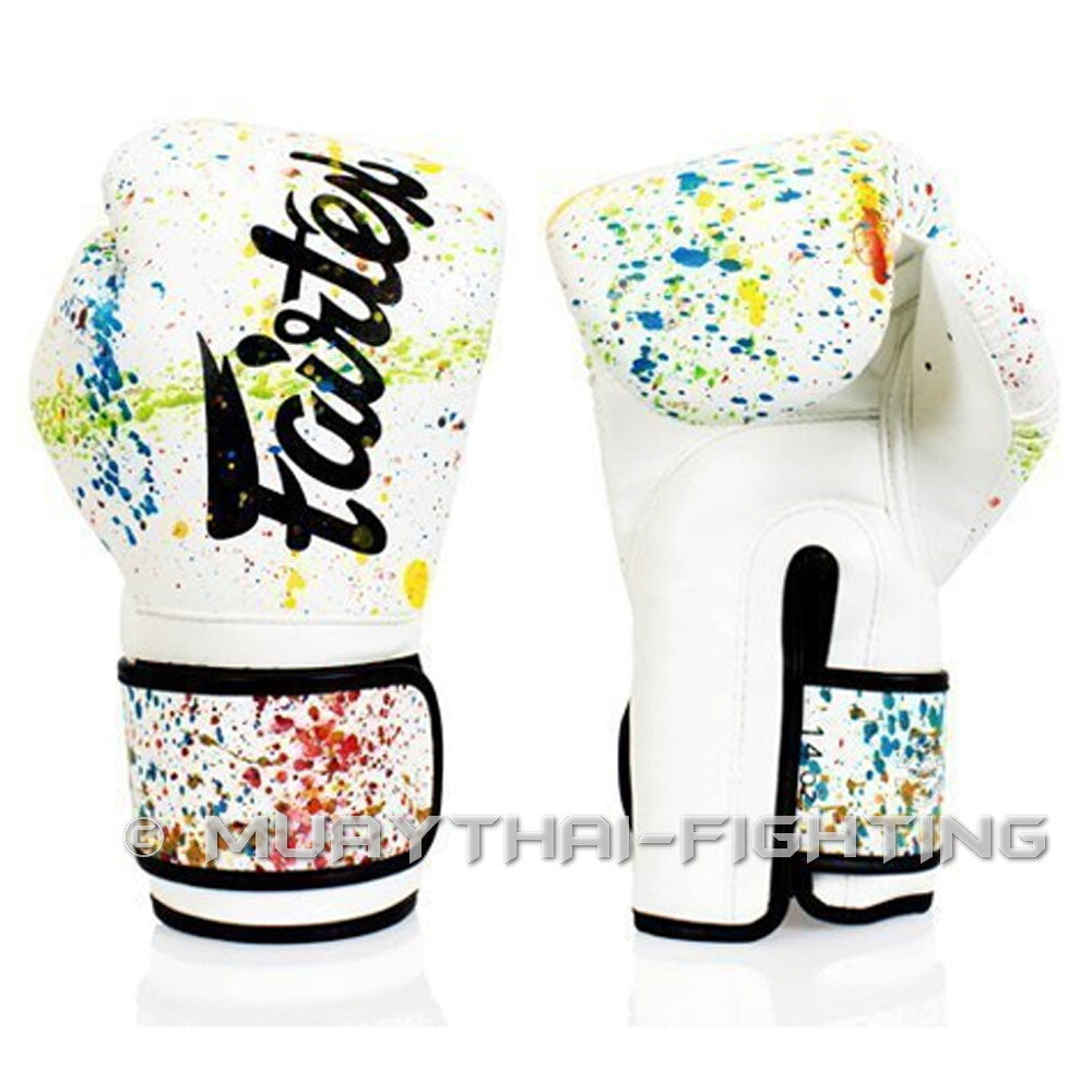 Fairtex Gloves Muay Thai Boxing MMA K1 BGV11 BGV14 BGV25 Size 8 10 12 14 16Oz