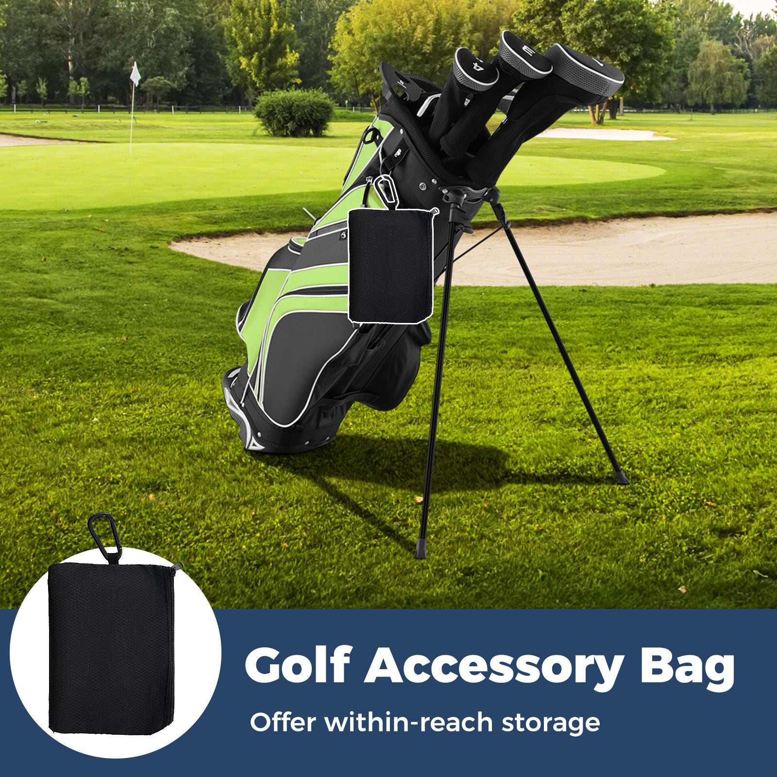 Complete Golf Accessories Set Hi-End Golf Gift Box for Men/Women