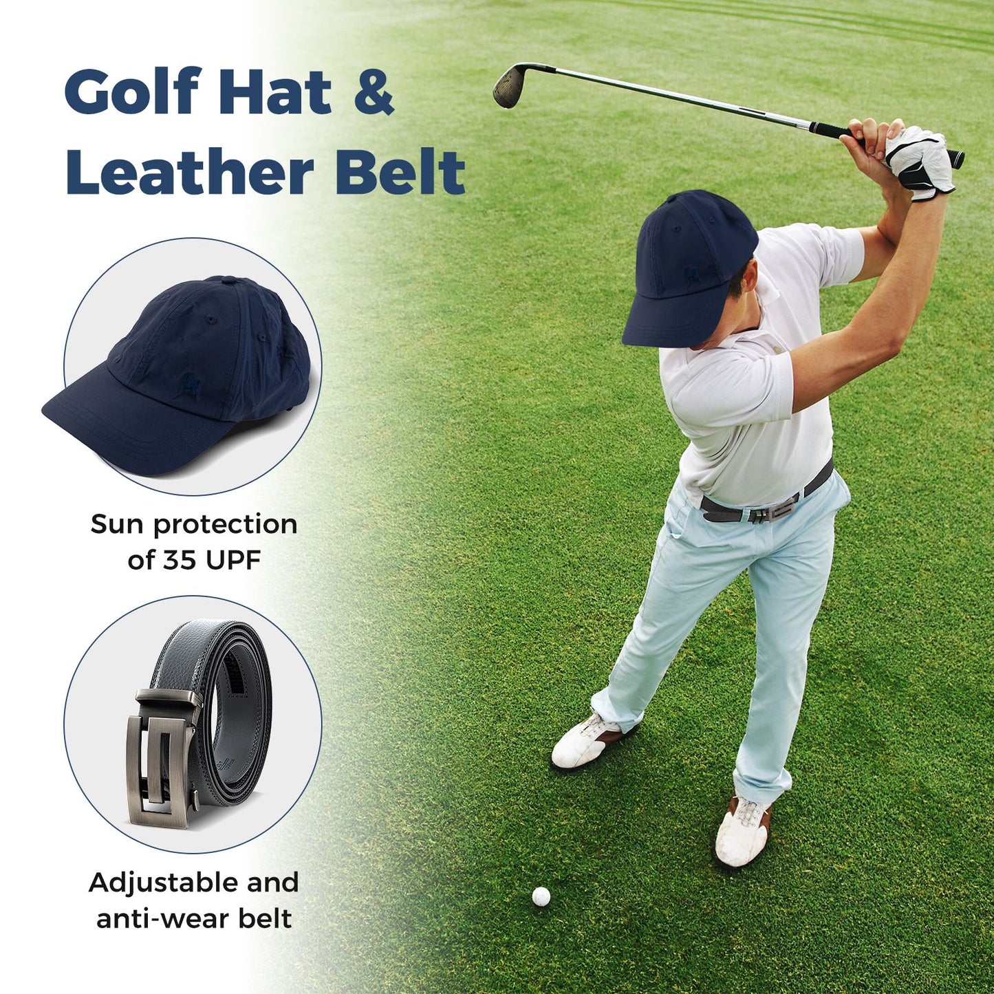 Complete Golf Accessories Set Hi-End Golf Gift Box for Men/Women