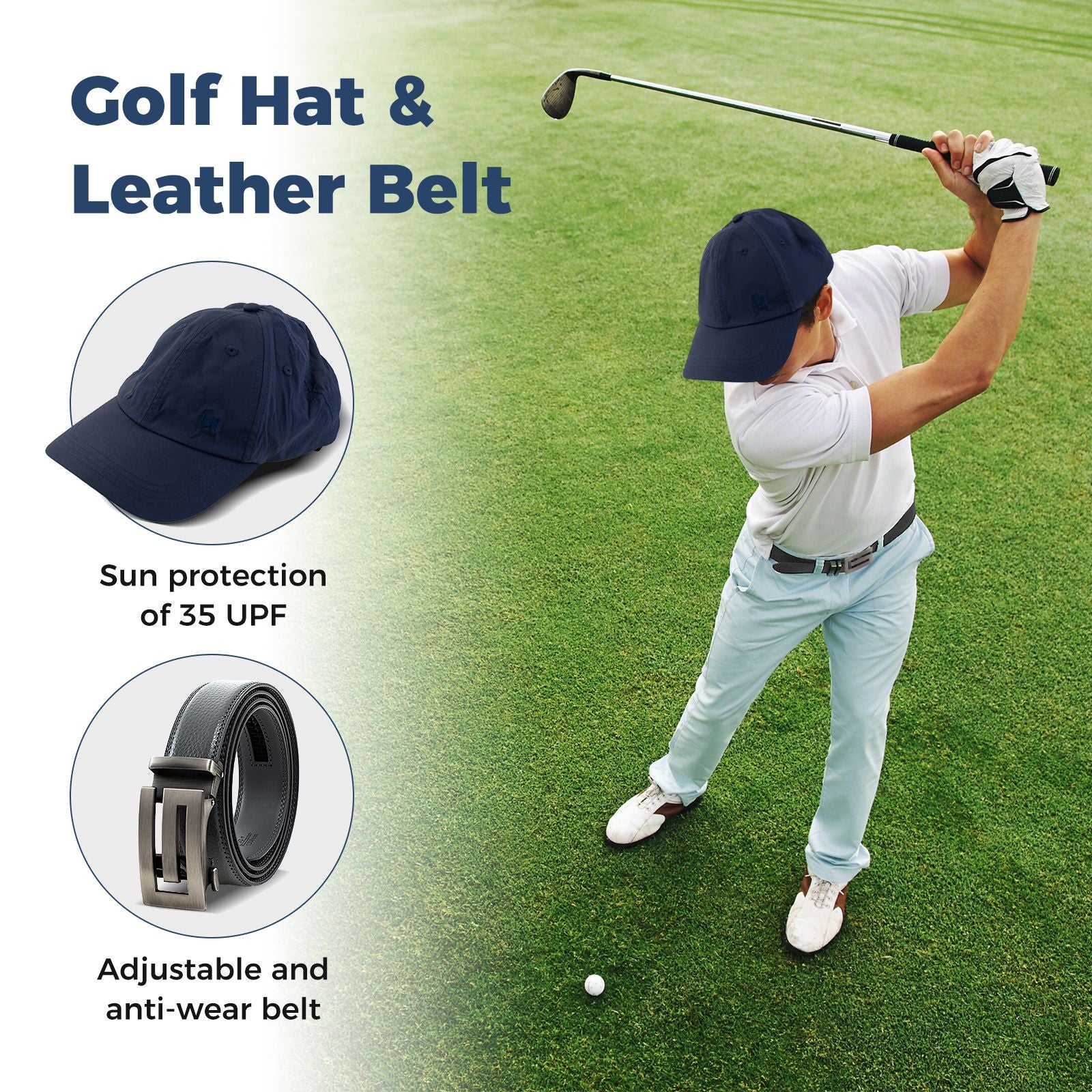 Complete Golf Accessories Set Hi-End Golf Gift Box for Men/Women