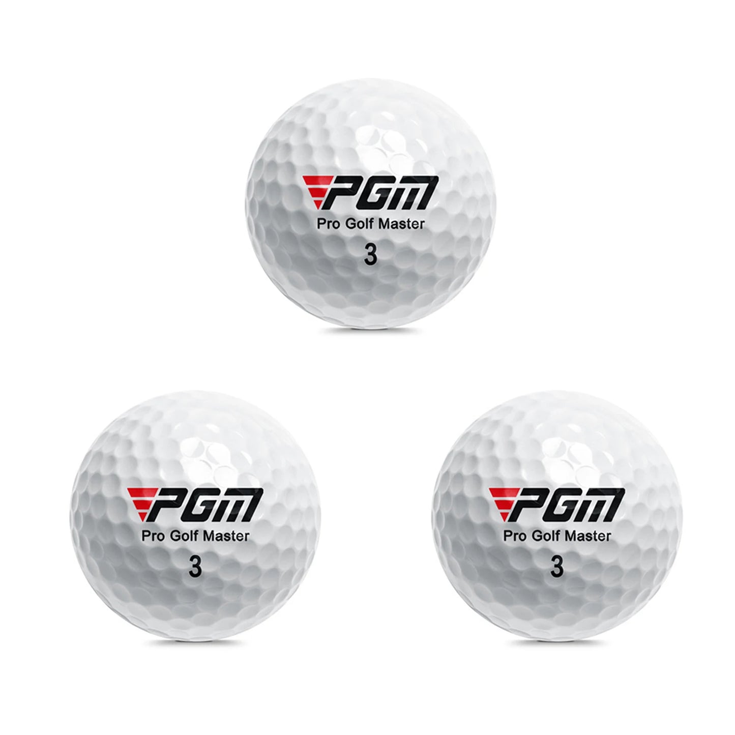 Three-Layer Premium Golf Balls Practice Performance Golf Ball Training for Distance Straight Shots Golf Design for Golfers Sport